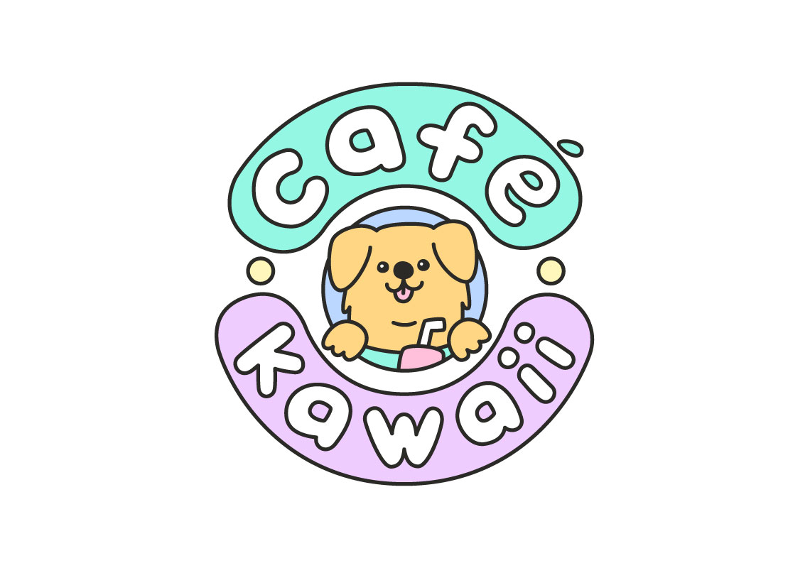 Branding of Cafe Kawaii - Logo