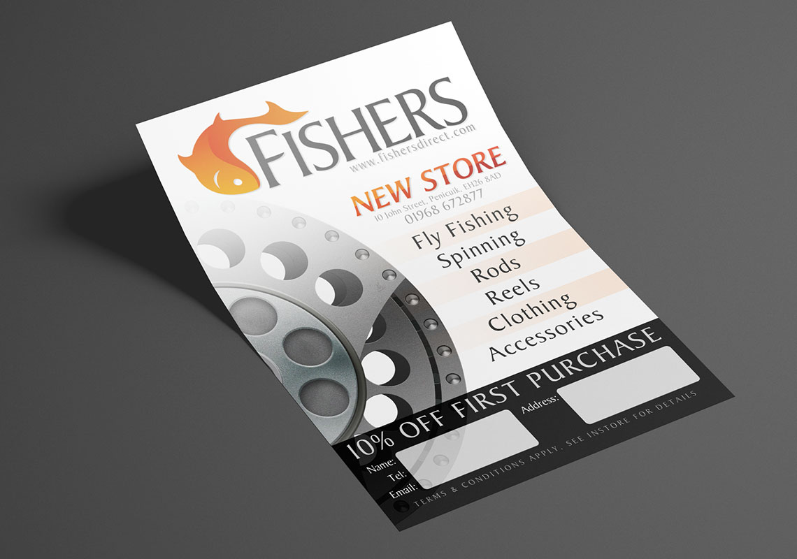 Branding of Fishers - Login Screen