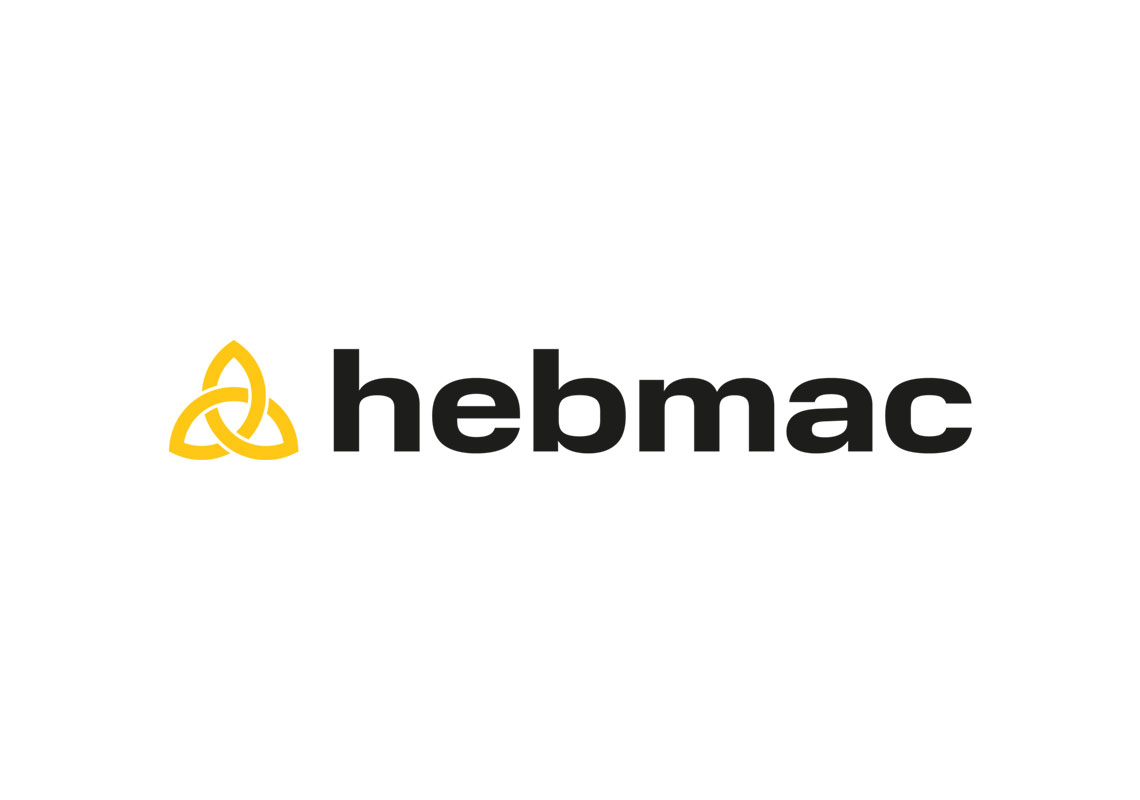 Branding of Hebmac - Logo Inverse