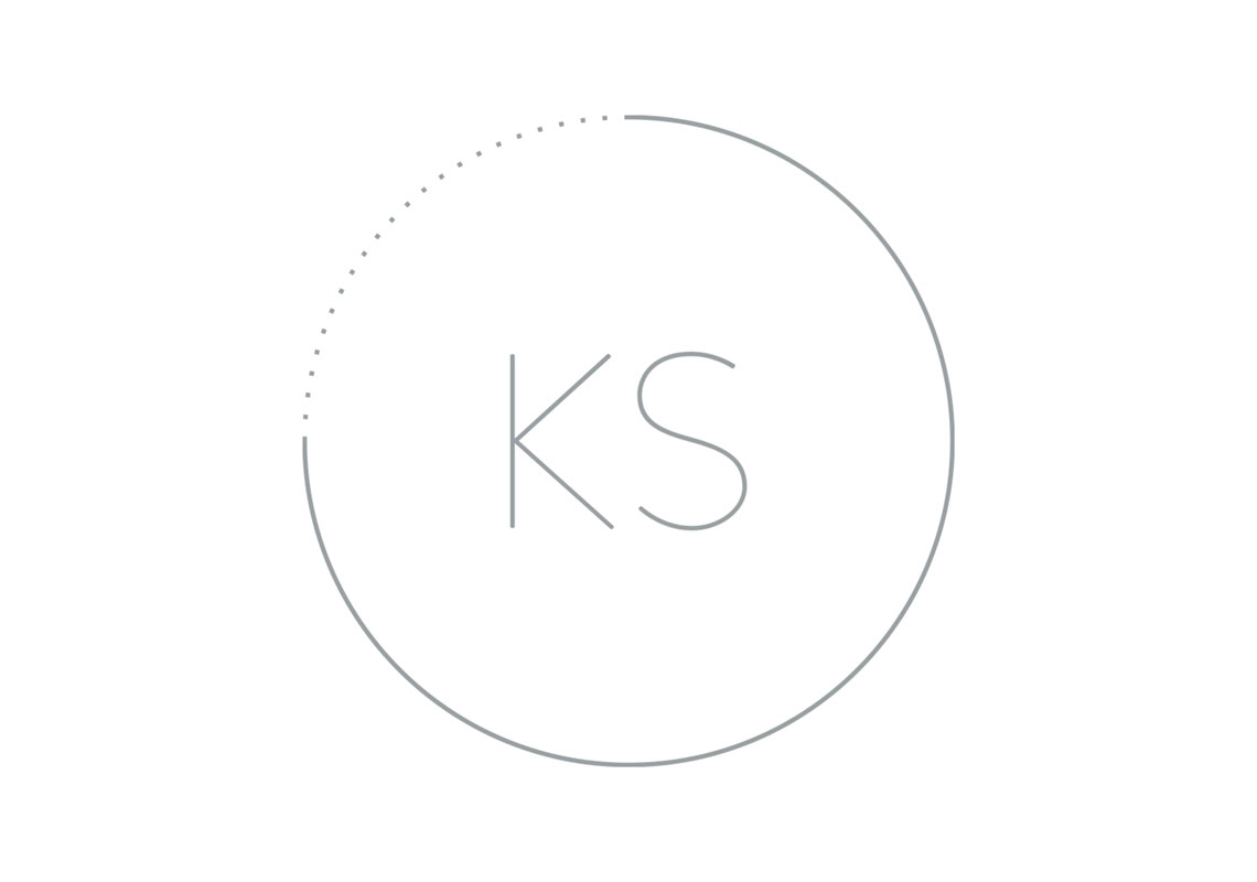 Branding of KS Fitness - Logo Inverse
