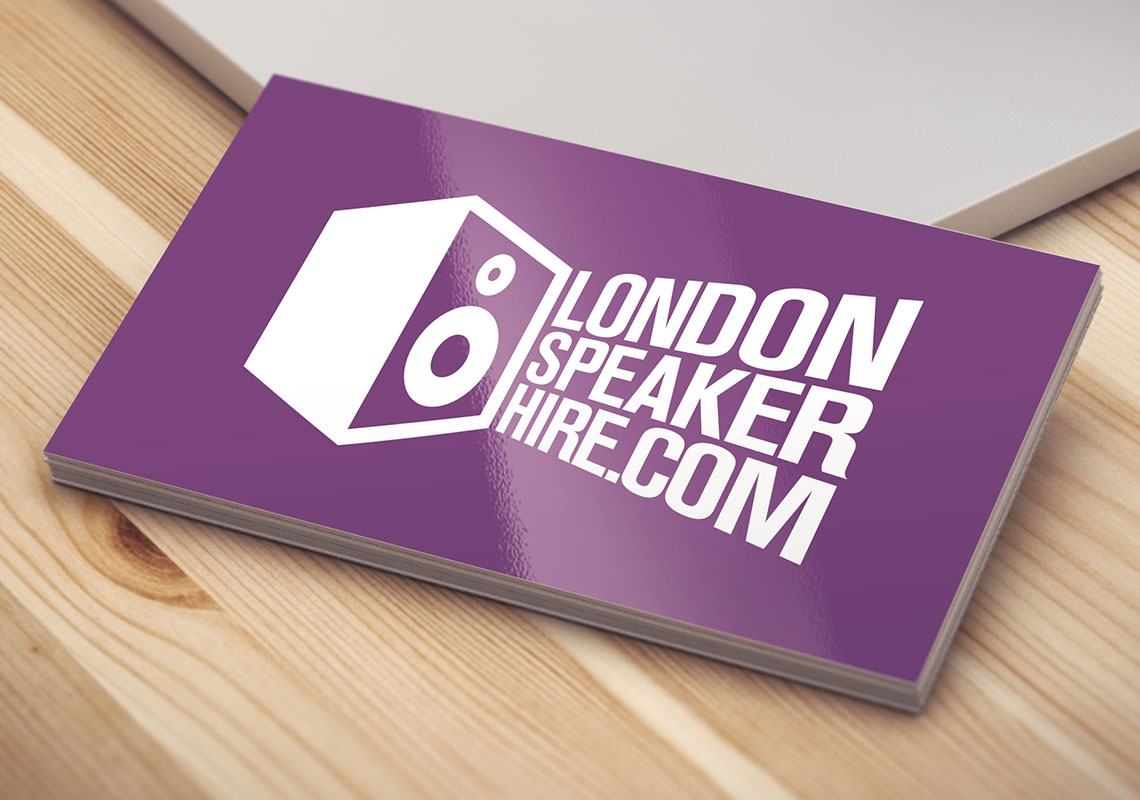 Branding of London Speaker Hire - Logo
