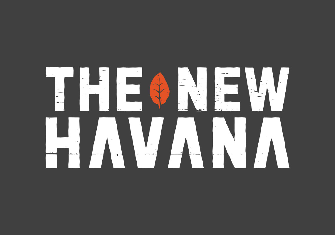 Branding of The New Havana - Logo Inverse