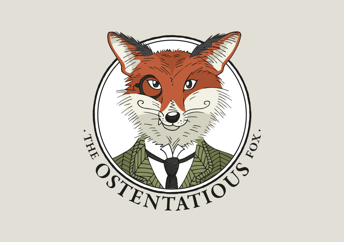 Branding of The Ostentatious Fox - Logo