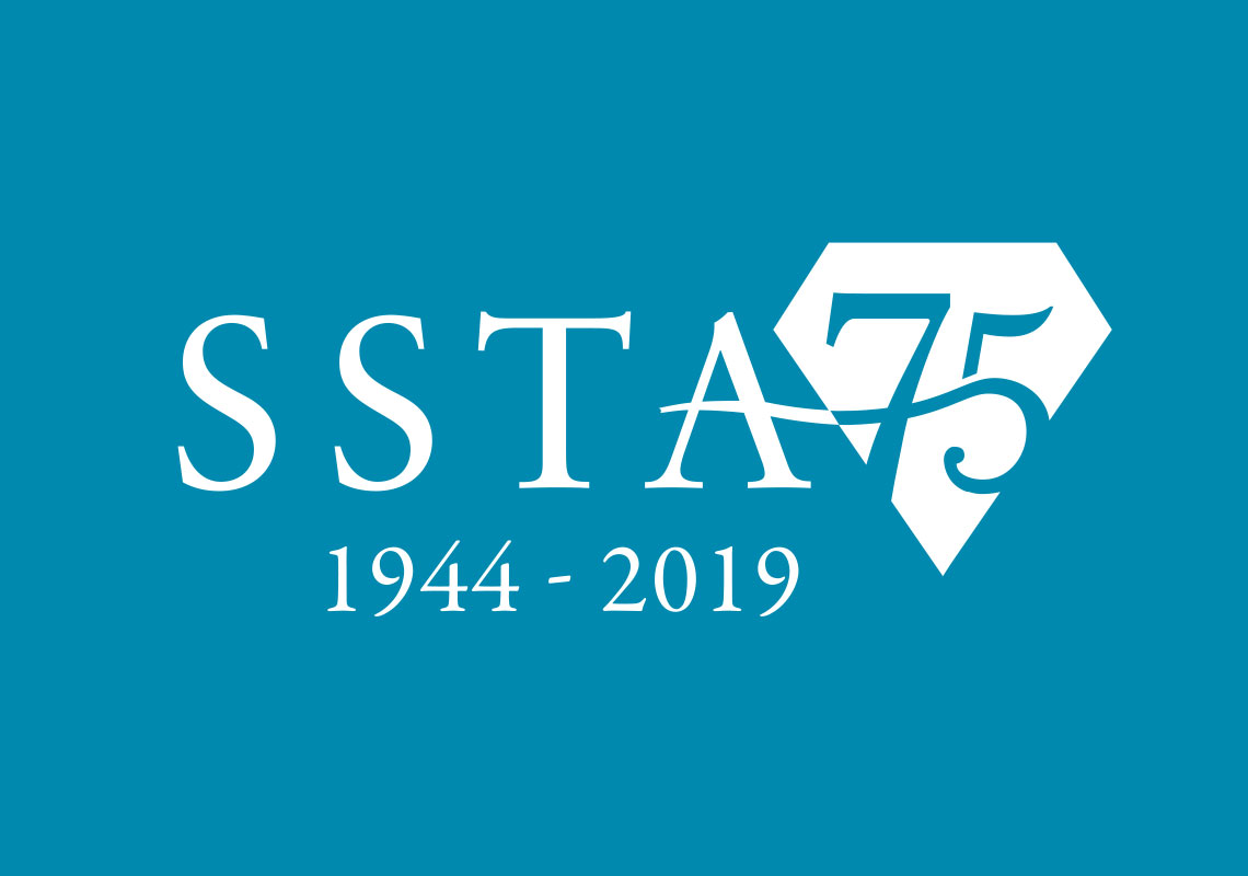 Redesign of SSTA 75th - Logo Reversed