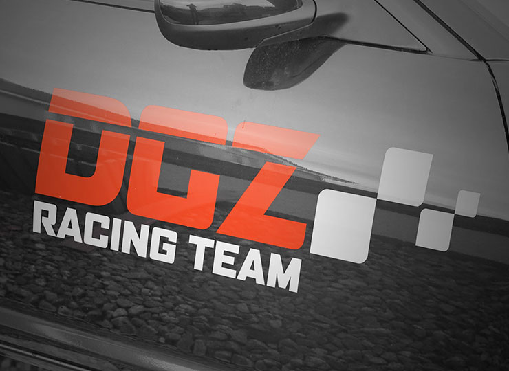 DGZ Racing Team Logo Design