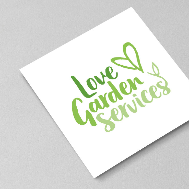 Love Garden Services Logo Design