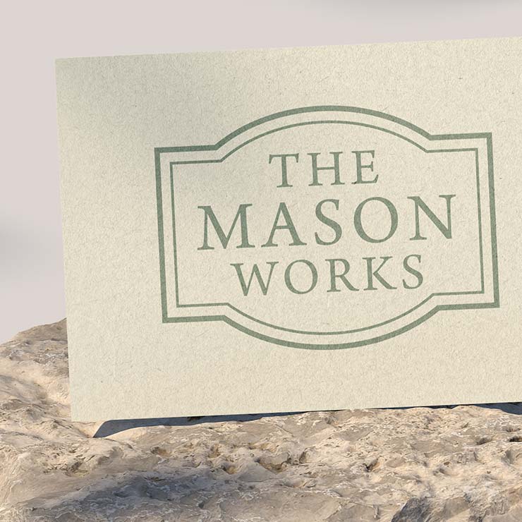 The Mason Works Logo Design