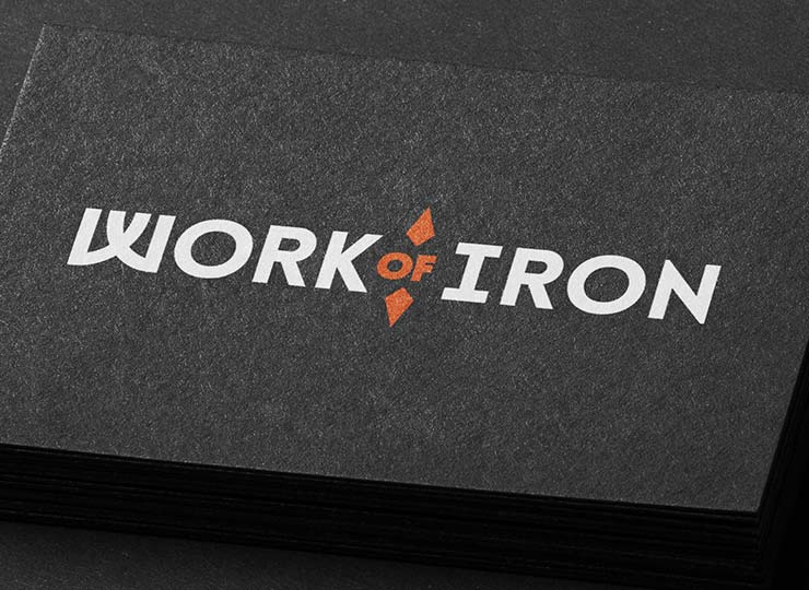 Work of Iron Logo Design